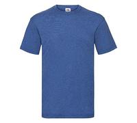 Fruit of the Loom Men's T-Shirt, Retro Heather Royal., XL
