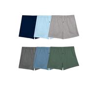 Fruit of the Loom Men's Tag Free Knit Boxer Shorts, Relaxed Fit, Moisture Wicking, Color Multipacks, Assorted Solids, L