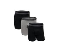 Fruit of the Loom Men's Tall Tag-Free Underwear & Undershirts, Big Man - Coolzone Fly Boxer Brief - 3 Pack, 5X-Large