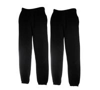 Fruit of The Loom Men's Trousers, 2 x black elastic + 1 Hl purchase notepad, 3XL