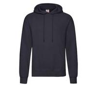 Fruit of the Loom Mens Unisex Adults Classic Hooded Sweatshirt - Navy - Size 3XL