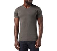 Fruit of the Loom Men's V-Neck Valueweight T-Shirt, Light Graphite, Small