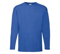 Fruit Of The Loom Mens Valueweight Crew Neck Long Sleeve T-S BC331