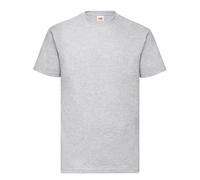 Fruit of the Loom Men's Valueweight Heather T-Shirt in Grey | Size: 3XL Fruit Of The Loom Grey 3XL