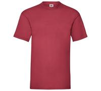 Fruit of the Loom Men's Valueweight Short Sleeve T-Shirt, Brick Red, XX-Large