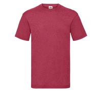 (L, Vintage Heather Red) Fruit Of The Loom Mens Valueweight Short Sleeve T-Shirt