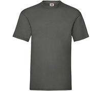 Fruit of the Loom Men's Valueweight Short Sleeve T-Shirt, Light Graphite, X-Large