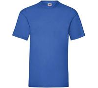 Fruit of the Loom Men's Valueweight Short Sleeve T-Shirt, Royal, Small