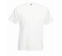 Fruit of the Loom Men's Valueweight Short Sleeve T-Shirt, White, X-Large