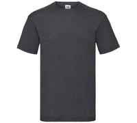Fruit of the Loom Men's Valueweight T-Shirt in Dark Grey | Size: XL Fruit Of The Loom Dark Grey XL