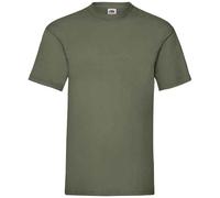Fruit of the Loom Men's Valueweight T-Shirt in Olive | Size: Medium Fruit Of The Loom Olive M