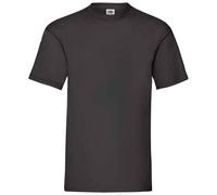 (5XL, Black) Fruit of the Loom Mens Valueweight T-Shirt