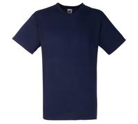 Fruit of the Loom Men's Valueweight V-Neck T-Shirt 3XL Deep Navy