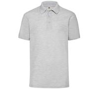 Fruit of the Loom Mens Womens Polo Shirt Plain Unisex Casual Work Wear Top 63402