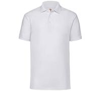 Fruit of the Loom Mens Womens Polo Shirt Plain Unisex Casual Work Wear Top 63402