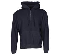 Fruit of the Loom Men's Zip Front Classic Hooded Jacket, Blue (Deep Navy), XL UK