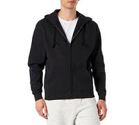 Premium 70 30 Hooded Zip-Up Sweatshirt Hoodie Fruit Of The Loom Black S