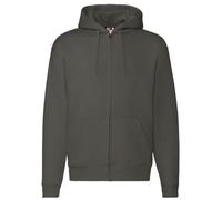 Fruit of the Loom Men's Zip Front Premium Hooded Sweat Jacket Double Fabric Hood