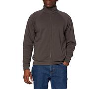 Fruit of the Loom Men's Zip front Premium Sweater, Light Graphite, XX-Large