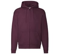 Fruit Of The Loom Mens Zip Through Hooded Sweatshirt / Hoodi BC360