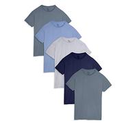 Fruit of the Loom mens5P2801C5-pack Assorted Crew T-Shirt Short Sleeve Undershirt - Multi - Large