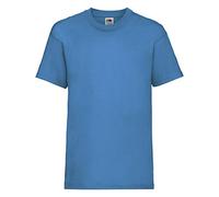 Fruit of the Loom Original Children’s T-Shirt - 61-019-0 - Turquoise - 128 cm