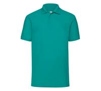 Fruit of the Loom Plain 65/35 Polyester Cotton Short Sleeve Polo Shirt S-5XL