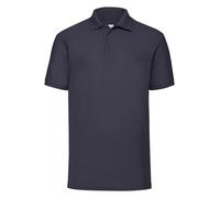 Fruit of the Loom Plain 65/35 Polyester Cotton Short Sleeve Polo Shirt S-5XL