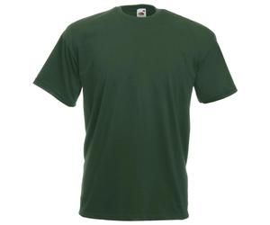 Fruit of the Loom Plain Blank Mens Mans Cotton Tee Shirt Tshirt Value T-Shirt
