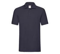 Fruit of the Loom Plain Cotton Short Sleeve Premium Polo Shirt S-3XL