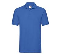Fruit of the Loom Plain Cotton Short Sleeve Premium Polo Shirt S-3XL