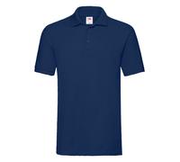 Fruit of the Loom Plain Cotton Short Sleeve Premium Polo Shirt S-3XL