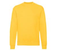 Fruit Of The Loom Plain Jumper Sweatshirt NO LOGO S-M-L-XL-XXL-3XL-4XL-5XL