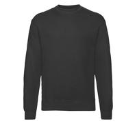 Fruit Of The Loom Plain Jumper Sweatshirt NO LOGO S-M-L-XL-XXL-3XL-4XL-5XL