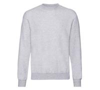 Fruit Of The Loom Plain Jumper Sweatshirt NO LOGO S-M-L-XL-XXL-3XL-4XL-5XL