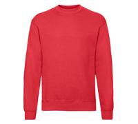 Fruit Of The Loom Plain Jumper Sweatshirt NO LOGO S-M-L-XL-XXL-3XL-4XL-5XL