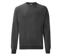 Fruit Of The Loom Plain Jumper Sweatshirt NO LOGO S-M-L-XL-XXL-3XL-4XL-5XL