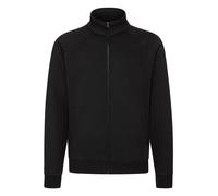 Fruit Of The Loom Premium Full Zip Up Sweatshirt Jacket Mens Sweat Top Jumper