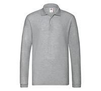 Fruit of The Loom Premium Long Sleeve Polo - Men Smart/Casual top