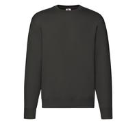 Fruit of the Loom Premium Mens Crew Neck Sweatshirt Plain Casual Pullover Jumper