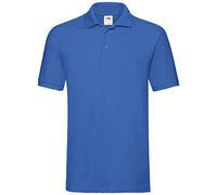 Fruit of the Loom Premium Men's Polo Shirt, Size: XL, Colour: Royal