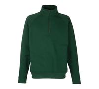 Fruit of the Loom Premium Mens Quarter 1/4 Zip Neck Sweatshirt Sweat Top Jumper