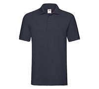 Fruit of the Loom Premium Mens Short Sleeve Polo Shirt (S) (Deep Navy)
