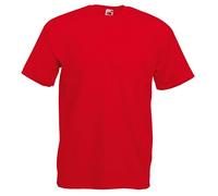 Fruit Of The Loom 61036 Valueweight T-Shirt Red - Size: L Colour: Red, L