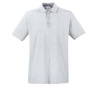 Fruit of the Loom Premium polo 63-218-0 - 3-button placket, Side vents