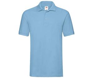 Fruit Of The Loom Premium Polo Azure Blue 2xl