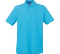 Fruit of The Loom Premium Polo Azure Blue L