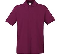 Fruit of the Loom Premium Polo Burgundy L