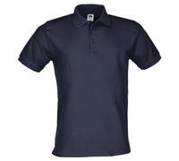 Fruit of the Loom Premium Polo + Free MyShirt Fabric Bag, deep navy, M