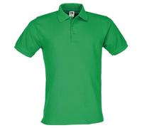 Fruit of the Loom Premium Polo + Free MyShirt Fabric Bag, Green, 3XL